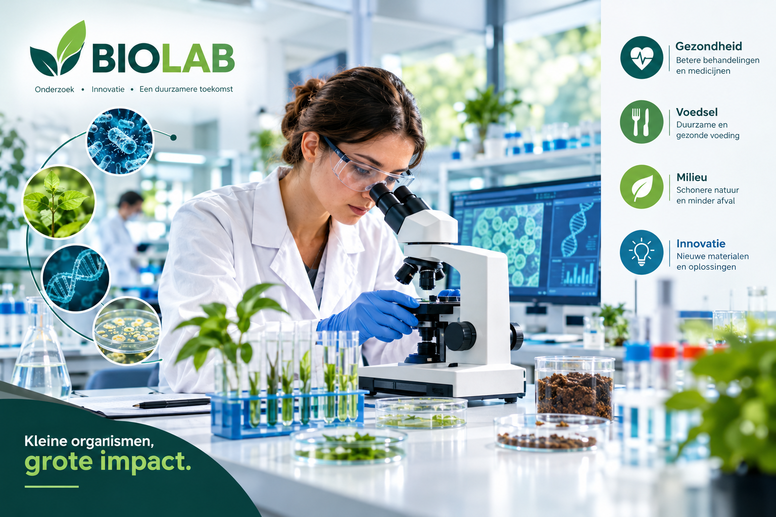 Biolab: zo werkt een modern laboratorium voor biologisch onderzoek